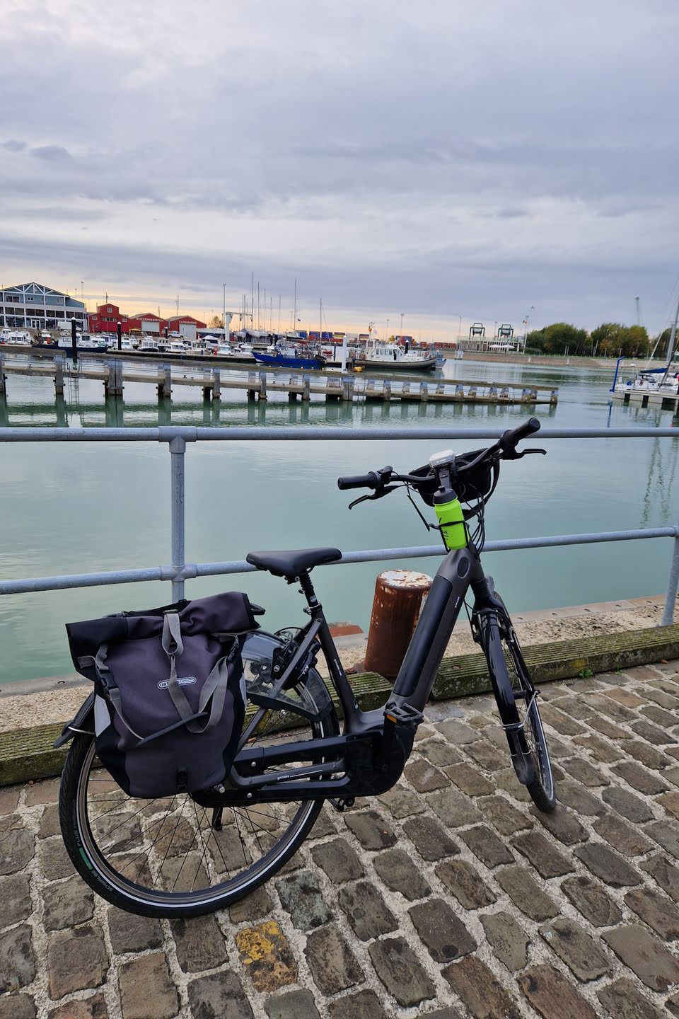 De haven van Zeebrugge